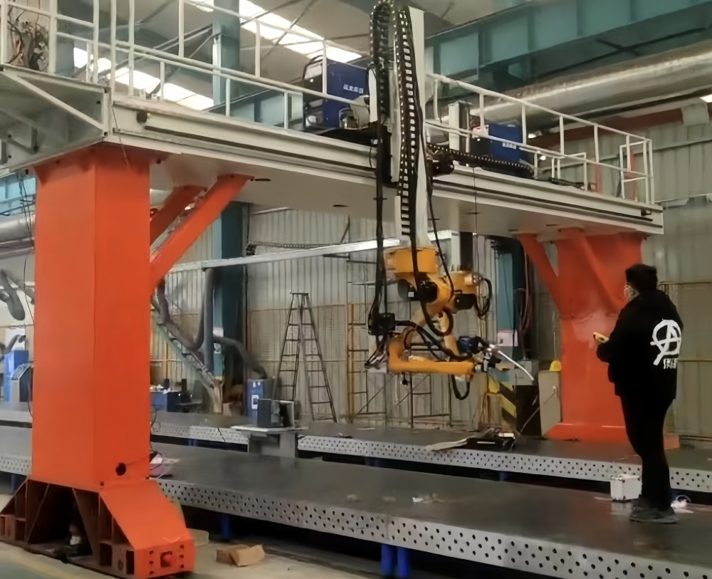 無示教編程焊接機器人 龍門