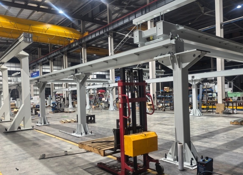 惡略環(huán)境使用雙軌重型機器人桁架